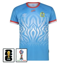 Prima Maglia RD Congo Mondiali 2026 con Patch
