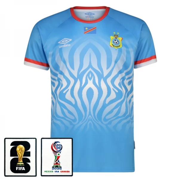 Prima Maglia RD Congo Mondiali 2026 con Patch Prima Maglia RD Congo Mondiali 2026 con Patch
