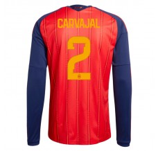 Prima Maglia Spagna Carvajal 2 Mondiali 2026 Maniche Lunghe