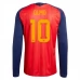 Prima Maglia Spagna Olmo 10 Mondiali 2026 Maniche Lunghe