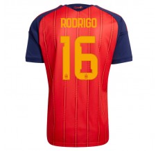 Prima Maglia Spagna Rodrigo 16 Mondiali 2026