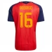 Prima Maglia Spagna Rodrigo 16 Mondiali 2026