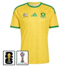 Prima Maglia Sudafrica Mondiali 2026 con Patch