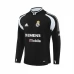 Real Madrid Felpa Allenamento 2004-05 - 1-4 Zip Retro Nero