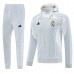 Real Madrid Tuta Felpa da Allenamento 2025/26 - Hoodie Grigio