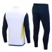 Real Madrid Tute Felpe da Allenamento 2023/24 - 1-4 Zip Bianco