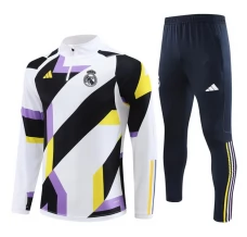 Real Madrid Tute Felpe da Allenamento 2023/24 - 1-4 Zip Nero Viola