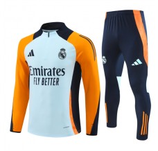 Real Madrid Tute Felpe da Allenamento 2024/25 - 1-4 Zip Arancione