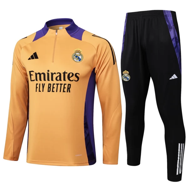 Real Madrid Tute Felpe da Allenamento 2024/25 - 1-4 Zip Arancione Real Madrid Tute Felpe da Allenamento 2024/25 - 1-4 Zip Arancione