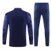 Real Madrid Tute Felpe da Allenamento 2024/25 - 1-4 Zip Blu