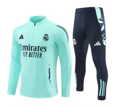Real Madrid Tute Felpe da Allenamento 2024/25 - 1-4 Zip Blu