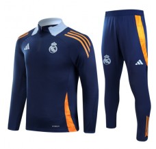 Real Madrid Tute Felpe da Allenamento 2024/25 - 1-4 Zip Blu
