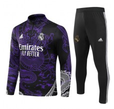 Real Madrid Tute Felpe da Allenamento 2024/25 - 1-4 Zip Dragon Viola