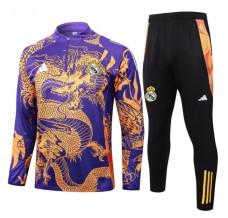 Real Madrid Tute Felpe da Allenamento 2024/25 - 1-4 Zip Dragon Viola