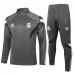 Real Madrid Tute Felpe da Allenamento 2024/25 - 1-4 Zip Grigio