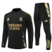 Real Madrid Tute Felpe da Allenamento 2024/25 - 1-4 Zip Nero Gold
