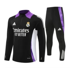 Real Madrid Tute Felpe da Allenamento 2024/25 - 1-4 Zip Nero Viola Real Madrid Tute Felpe da Allenamento 2024/25 - 1-4 Zip Nero Viola