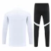 Real Madrid Tute Felpe da Allenamento 2025/26 - 1-4 Zip Bianco