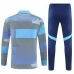 Real Madrid Tute Felpe da Allenamento 2025/26 - 1-4 Zip Blu