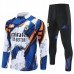 Real Madrid Tute Felpe da Allenamento 2025/26 - 1-4 Zip Blu
