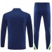 Real Madrid Tute Felpe da Allenamento 2025/26 - 1-4 Zip Blu