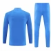 Real Madrid Tute Felpe da Allenamento 2025/26 - 1-4 Zip Blu