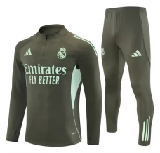 Real Madrid Tute Felpe da Allenamento 2025/26 - 1-4 Zip Cachi