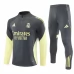 Real Madrid Tute Felpe da Allenamento 2025/26 - 1-4 Zip Grigio
