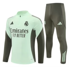 Real Madrid Tute Felpe da Allenamento 2025/26 - 1-4 Zip Verde