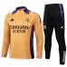 Real Madrid Tute Felpe da Allenamento Bambino 2024/25 - 1-4 Zip Arancione