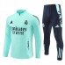 Real Madrid Tute Felpe da Allenamento Bambino 2024/25 - 1-4 Zip Blu