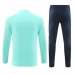 Real Madrid Tute Felpe da Allenamento Bambino 2024/25 - 1-4 Zip Blu