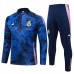 Real Madrid Tute Felpe da Allenamento Bambino 2024/25 - 1-4 Zip Dragon Blu