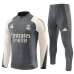 Real Madrid Tute Felpe da Allenamento Bambino 2024/25 - 1-4 Zip Grigio