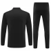 Real Madrid Tute Felpe da Allenamento Bambino 2024/25 - 1-4 Zip Nero Gold