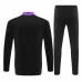 Real Madrid Tute Felpe da Allenamento Bambino 2024/25 - 1-4 Zip Nero Viola