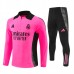 Real Madrid Tute Felpe da Allenamento Bambino 2024/25 - 1-4 Zip Rosso