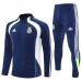 Real Madrid Tute Felpe da Allenamento Bambino 2025/26 - 1-4 Zip Blu