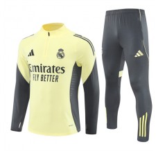 Real Madrid Tute Felpe da Allenamento Bambino 2025/26 - 1-4 Zip Giallo
