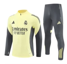 Real Madrid Tute Felpe da Allenamento Bambino 2025/26 - 1-4 Zip Giallo Real Madrid Tute Felpe da Allenamento Bambino 2025/26 - 1-4 Zip Giallo