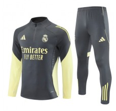 Real Madrid Tute Felpe da Allenamento Bambino 2025/26 - 1-4 Zip Grigio