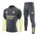 Real Madrid Tute Felpe da Allenamento Bambino 2025/26 - 1-4 Zip Grigio