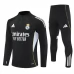 Real Madrid Tute Felpe da Allenamento Bambino 2025/26 - 1-4 Zip Nero