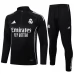Real Madrid Tute Felpe da Allenamento Bambino 2025/26 - 1-4 Zip Nero Real Madrid Tute Felpe da Allenamento Bambino 2025/26 - 1-4 Zip Nero