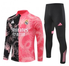 Real Madrid Tute Felpe da Allenamento Bambino 2025/26 - 1-4 Zip Rosa