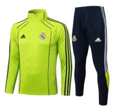 Real Madrid Tute Felpe da Allenamento Bambino 2025/26 - 1-4 Zip Verde