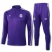 Real Madrid Tute Felpe da Allenamento Bambino 2025/26 - 1-4 Zip Viola