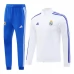 Real Madrid Tute Giacca da Allenamento 2024/25 - Bianco