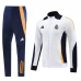 Real Madrid Tute Giacca da Allenamento 2024/25 - Bianco