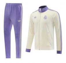 Real Madrid Tute Giacca da Allenamento 2025/26 - Beige